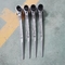 Silver Color Construction Spud Ratchets 19 x 22 mm 3/4&quot; x 7/8&quot; Sharp End Tapered Handle for Scaffolding Ratchet Wrench