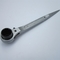 12in Long Carbon Steel Pointed Handle Scaffold Podger Ratchet Wrench 19mm 22mm Double Size Socket Ratchet