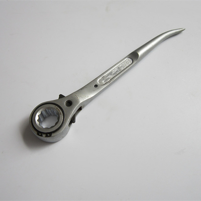 Ratcheting Podger Spanner Claw Ended 250 mm Length Double Size 19mm 21mm Podger Bar Ratchet Socket Spanner