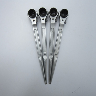 315mm Long Chrome Vanadium Steel Socket Scaffold Ratchet Forged Podger Handle Staging Ratchet 19mm 22mm