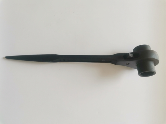 Black Color Construction Spud Ratchets 32 x 36mm 450mm Podger Handle Ratchet Wrench for Scaffolding Tools