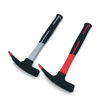 Nailing Tools Roofer Hammer Checkered Face Black Hammer Head 600g Single Claw Fiberglass Roofing Hammers