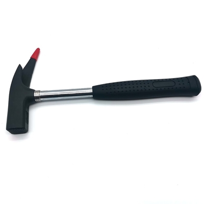 Tubular Handle Roofer Hammer Checkered Face Black Head 600g Nail Holder Roofing Hammers