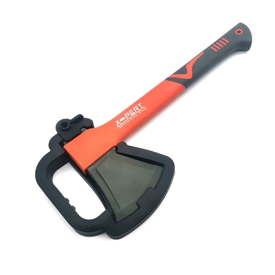 Fiskar Type 800g Wedge Axe Fiberglass Handle Hollow Grip Forged Steel Hatchet Axe 38cm Long