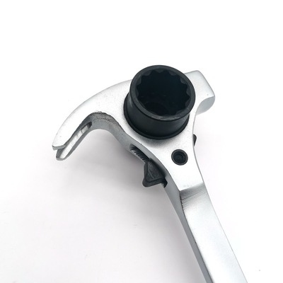 Hammer Ratchet Wrench 4 in 1 Scaffolding Podger Ratchet 19x22mm Spud Ratchet with Claw Hammer