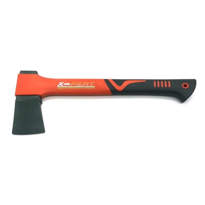 Chop Head Steel Axe Freescape Hatchet 15.4" Long 800g Wedge Head with Hollow Grip for Camping