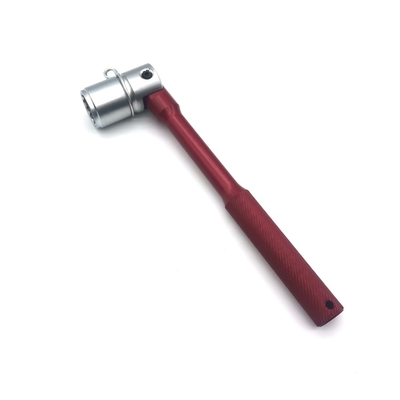 Light Weight Swivel Socket Poker Spanner 21mm Scaffold Spanner with Knurled Aluminium Handle