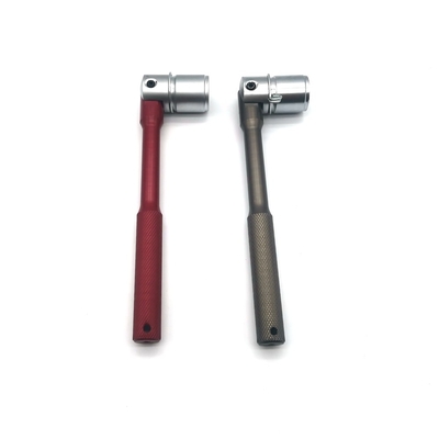 Light Weight Swivel Socket Poker Spanner 21mm Scaffold Spanner with Knurled Aluminium Handle