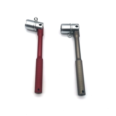 Light Weight Swivel Socket Poker Spanner 21mm Scaffold Spanner with Knurled Aluminium Handle