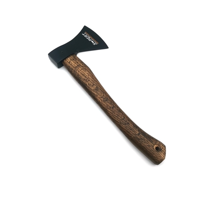 German Style Hatchet Sharp Edge Forged Steel Carving Axe 600g Head with Wood Handle for Camping