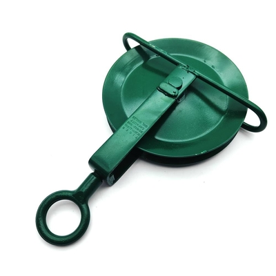 SGS Tested Scaffolding Materials Lifting Tools Gin Wheel 10in Hoisting Wheel All Steel Rope Pulley