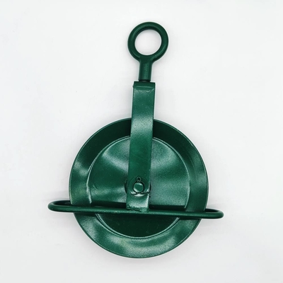 SGS Tested Scaffolding Materials Lifting Tools Gin Wheel 10in Hoisting Wheel All Steel Rope Pulley