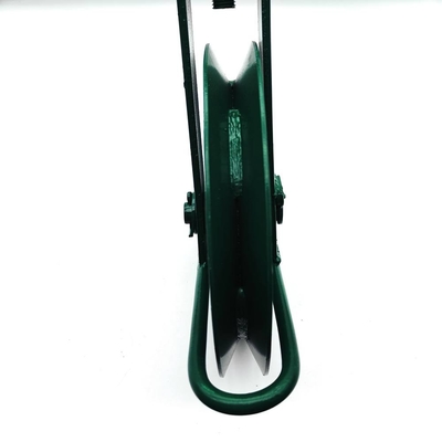 SGS Tested Scaffolding Materials Lifting Tools Gin Wheel 10in Hoisting Wheel All Steel Rope Pulley