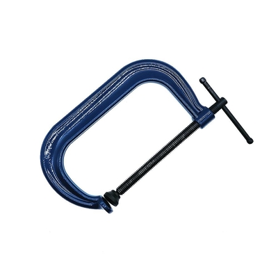 Wholly Forged Steel C-type Clamp, 6 inch G Clamps with Powder Painting Finishing for Welding Fabrication