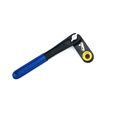 Waterworks Ratchet Wrenches Adjustable Pivot Blue Handle Double Hex Socket 1-1/4&quot; x 1-1/16&quot; for Lineman Power Line Tools