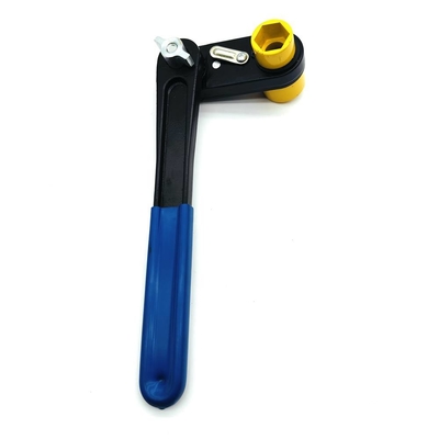 Waterworks Lineman Power Line 1-1/4In x 1-1/ 16In Double Socket Pivot Handle Ratchet Wrench Blue
