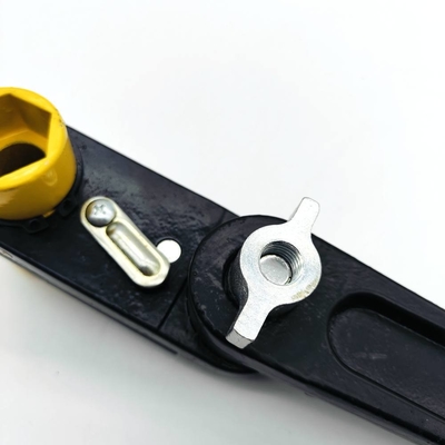 Waterworks Lineman Power Line 1-1/4In x 1-1/ 16In Double Socket Pivot Handle Ratchet Wrench Blue