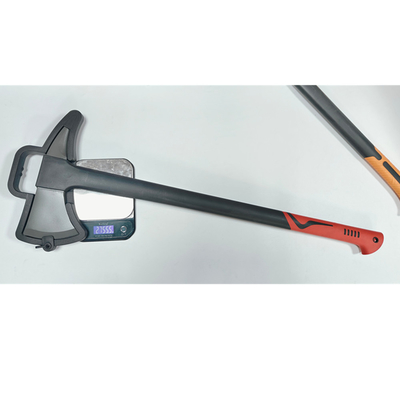 European Combo Hatchet With Log Pick Axe Fiberglass Handle Forged Head Spiked Firefighter Fireman Emergency Tools for Splitting