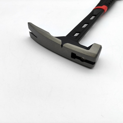 Professional Framing Hammer High Carbon Forged 19oz Square Face Claw Hammer with Magnetic Nail Starter & Puller for Framer Trade