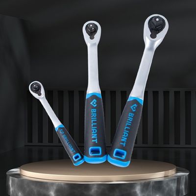Wholesale Brilliant 1/2in 3/8in 1/4in Drive Ratchet Handle Wrench Quick Release 90 Teeth with Hanging Hole