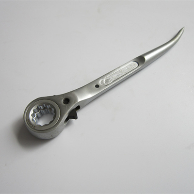 Ratcheting Podger Spanner Claw Ended 250 mm Length Double Size 19mm 21mm Podger Bar Ratchet Socket Spanner