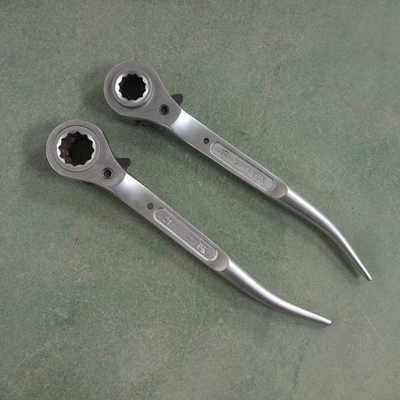 Contractor Spanner Twin Podger Bi-hex Socket 17/21mm Scaffold Podger Ratchet Spanner Socket Wrench