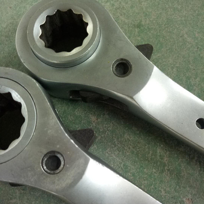 Contractor Spanner Twin Podger Bi-hex Socket 17/21mm Scaffold Podger Ratchet Spanner Socket Wrench