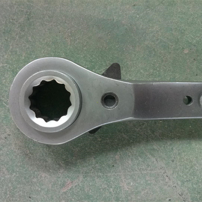 Contractor Spanner Twin Podger Bi-hex Socket 17/21mm Scaffold Podger Ratchet Spanner Socket Wrench