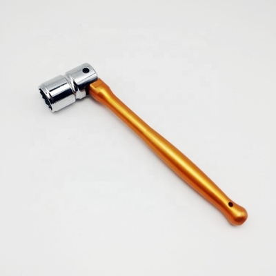 Aluminium Poker Handle Cr-V Steel Socket 7/16in 21mm Swingover Scaffold Spanners for UK UAE
