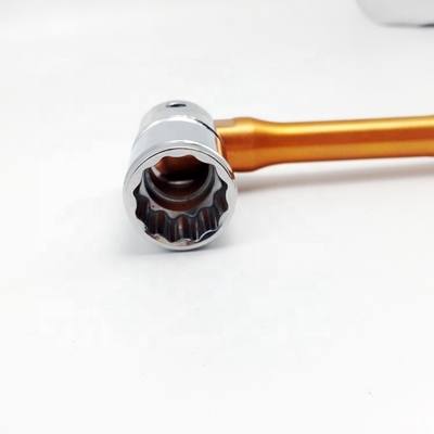 Aluminium Poker Handle Cr-V Steel Socket 7/16in 21mm Swingover Scaffold Spanners for UK UAE