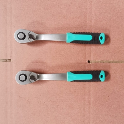 Strong Chrome Steel 1000Nm Pear Head Ratchet Spanner 90 Tooth Quick Release Ratchet Handle Wrench for Germany