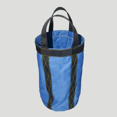 Blue Oxford Bucket Shape Scaffold Coupler Lifting Bag SWL 50kgs for Scaffolding Tools Fitting Transportation