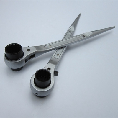 315mm Long Chrome Vanadium Steel Socket Scaffold Ratchet Forged Podger Handle Staging Ratchet 19mm 22mm