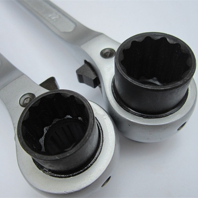 Quick Reverse High Strength 19mm 22mm Scaffolder Podger Ratchet Wrench 315mm Long Light Weight Ratchet Wrench