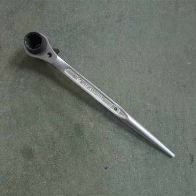 Quick Reverse High Strength 19mm 22mm Scaffolder Podger Ratchet Wrench 315mm Long Light Weight Ratchet Wrench