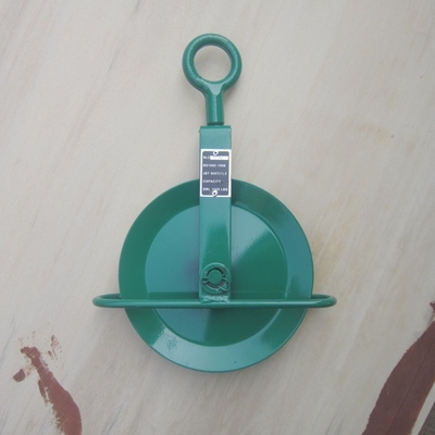 Powder Coating Hoisting Block BLC 1000kgs Scaffold Gin Wheel 10" Pulley for Scaffolding