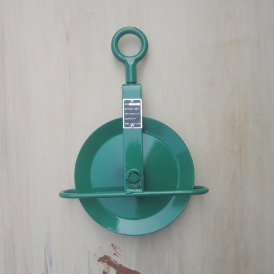 Powder Coating Hoisting Block BLC 1000kgs Scaffold Gin Wheel 10" Pulley for Scaffolding