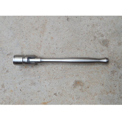 Light Weight Strong Flexible Socket Scaffolder Poker Spanner 21mm 7/16in Bi-hex Natural Finish