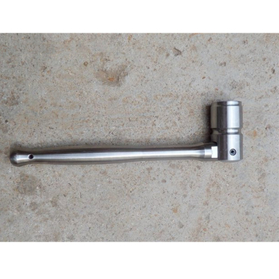 Light Weight Strong Flexible Socket Scaffolder Poker Spanner 21mm 7/16in Bi-hex Natural Finish
