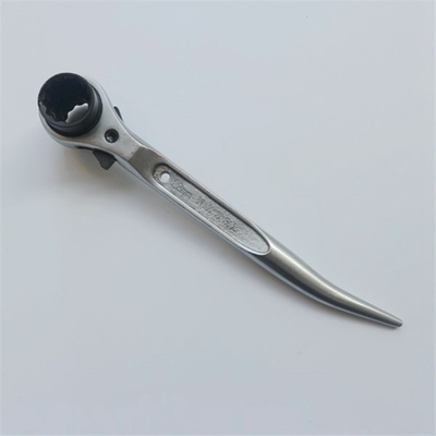 Industrial Tools Hardened Tampered Rat Tail Shaft Chrome Steel Bi-hexagon Socket 19 x 24mm Podger Ratchet Stubby