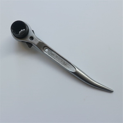 Industrial Tools Hardened Tampered Rat Tail Shaft Chrome Steel Bi-hexagon Socket 19 x 24mm Podger Ratchet Stubby