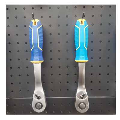 DIN Standard Reversible Ratchet 1/2" Quick Release Type with Comfort Grip Handle
