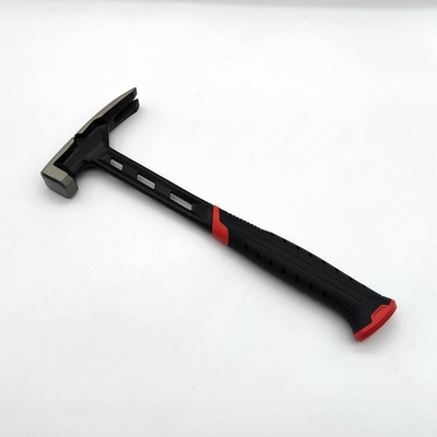 Professional Framing Hammer High Carbon Forged 19oz Square Face Claw Hammer with Magnetic Nail Starter & Puller for Framer Trade