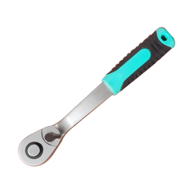Strong Chrome Steel 1000Nm Pear Head Ratchet Spanner 90 Tooth Quick Release Ratchet Handle Wrench for Germany
